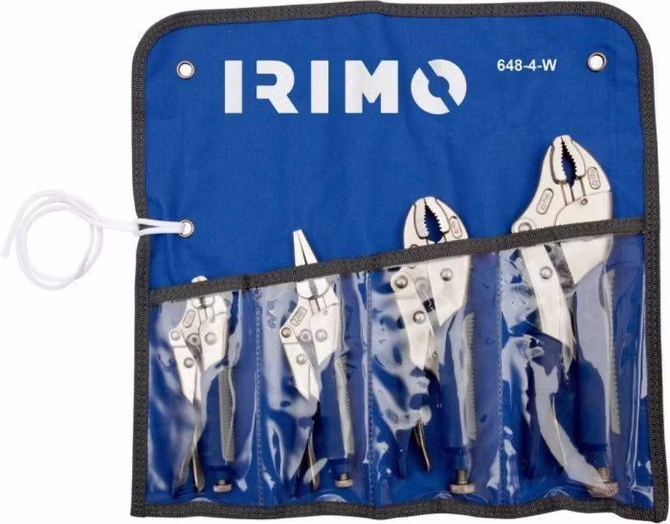 IRIMO 4-osaline lukustustangide komplekt lõikuriga mõõtudega 140–225 mm.