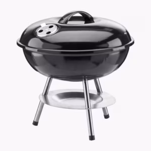 Kompaktne kaanega söegrill aeda ja terrassile.